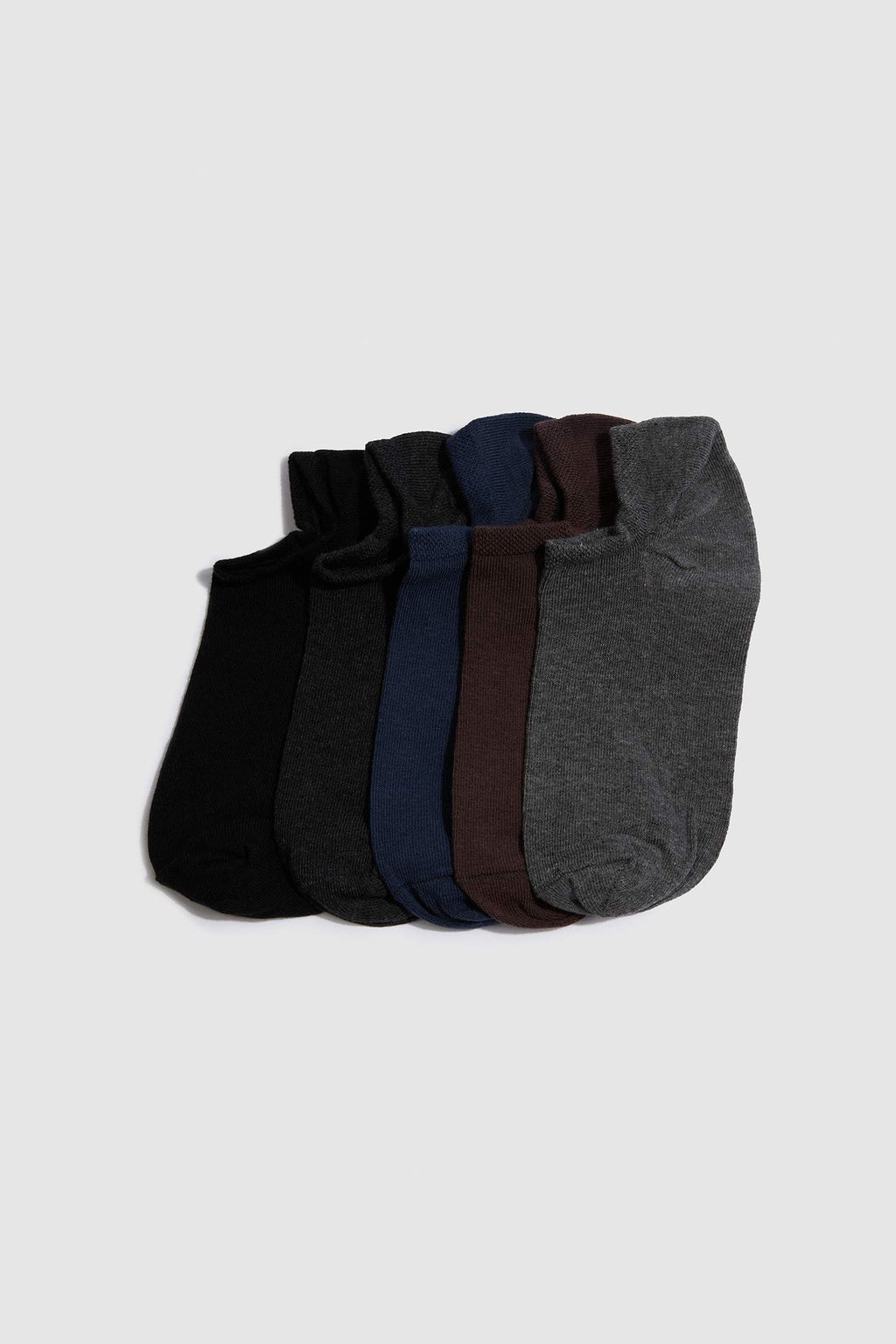 Men 5-Pack Cotton Sneaker Socks