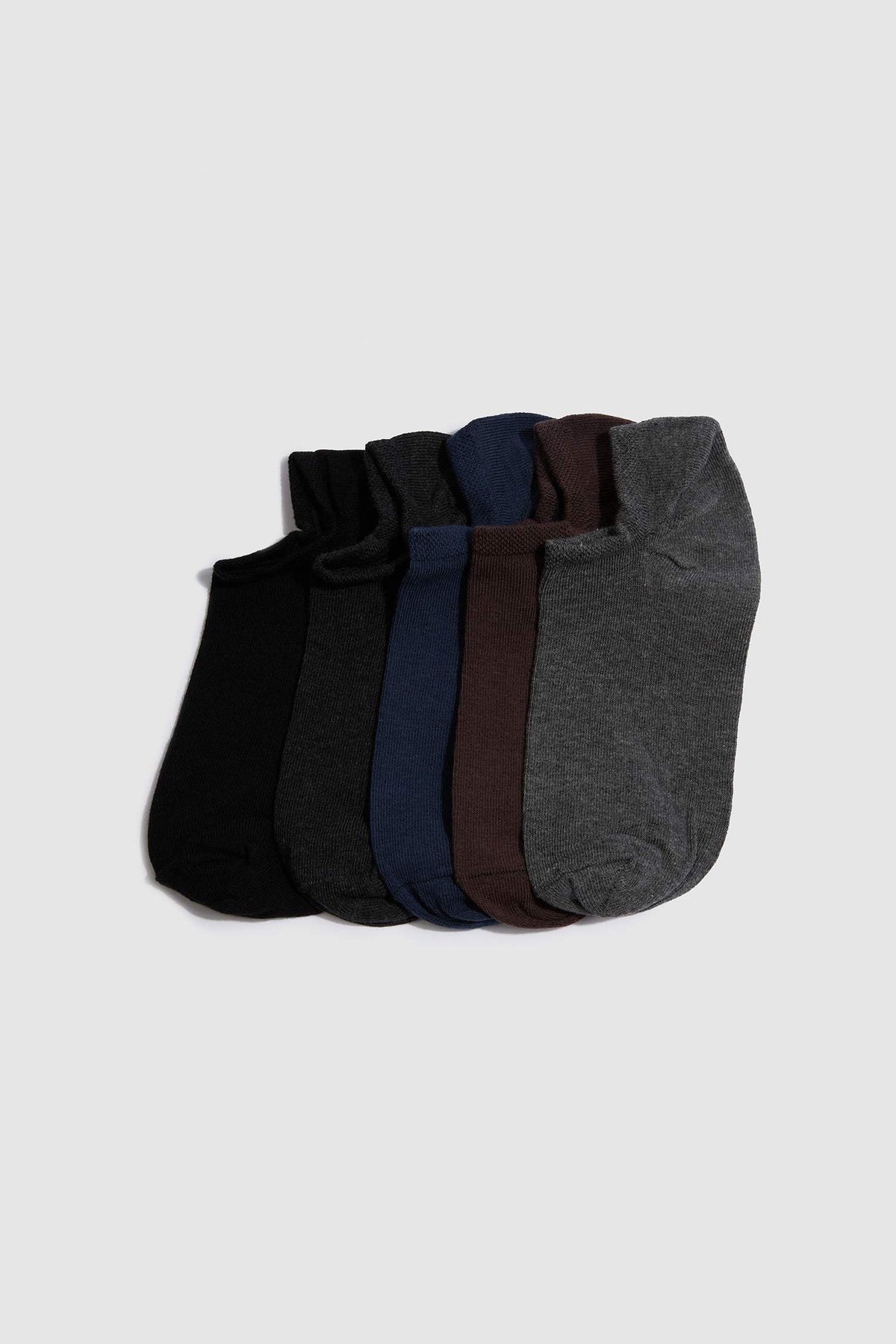Men 5-Pack Cotton Sneaker Socks