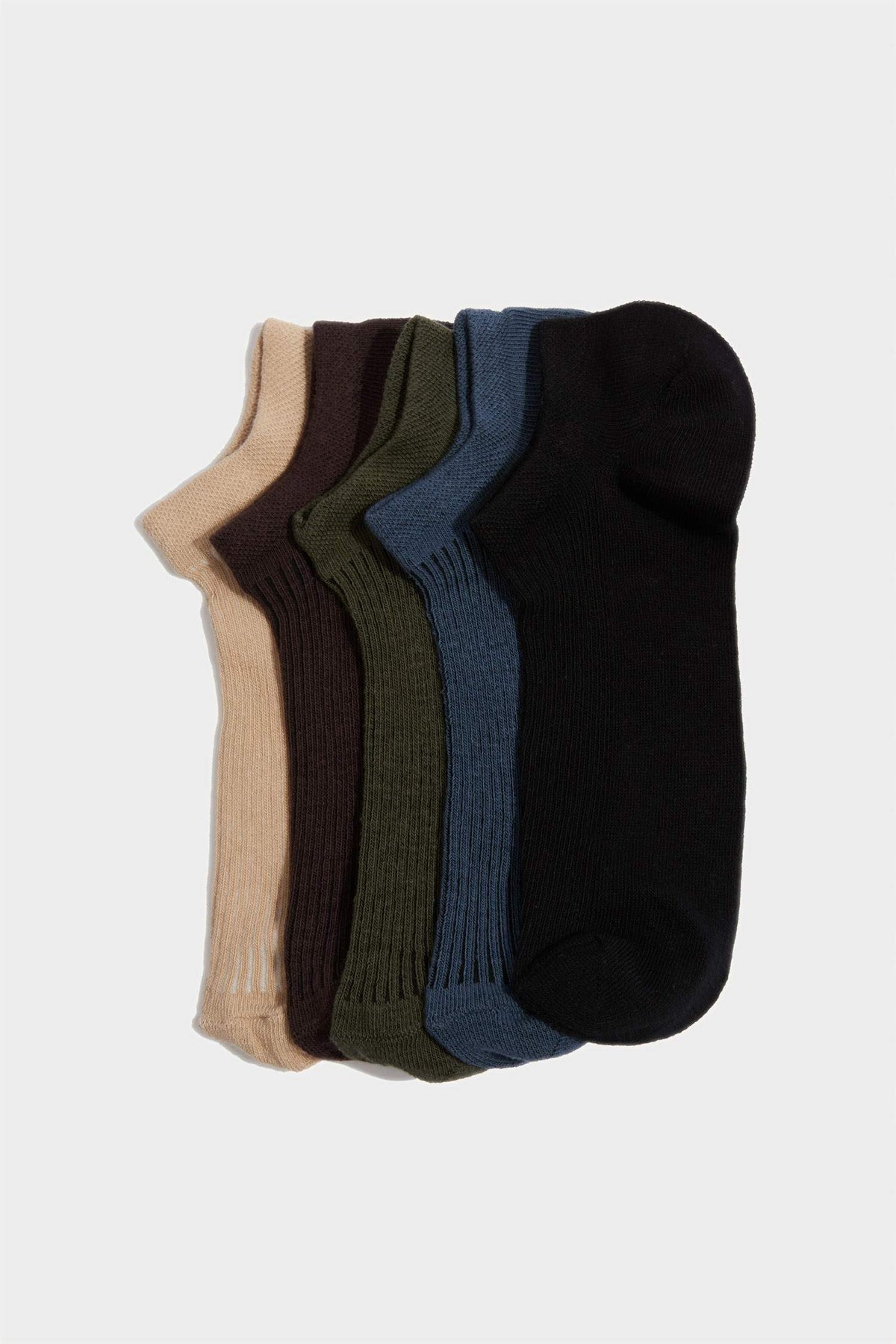 Men's 5-Pack Cotton Sneaker Socks