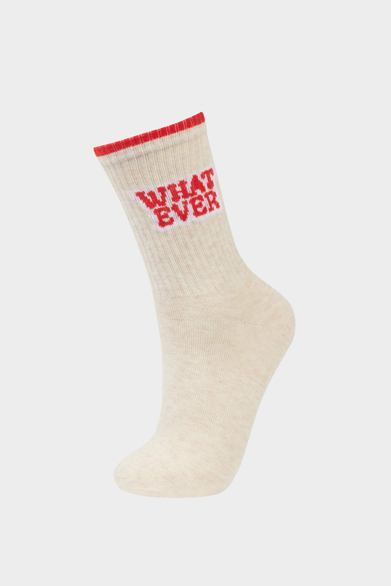 Womens Comfortable Elasticated 3-Pack Cotton Long Socks