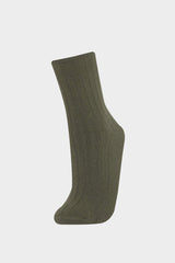 Womens 5-Pack Cotton Long Socks