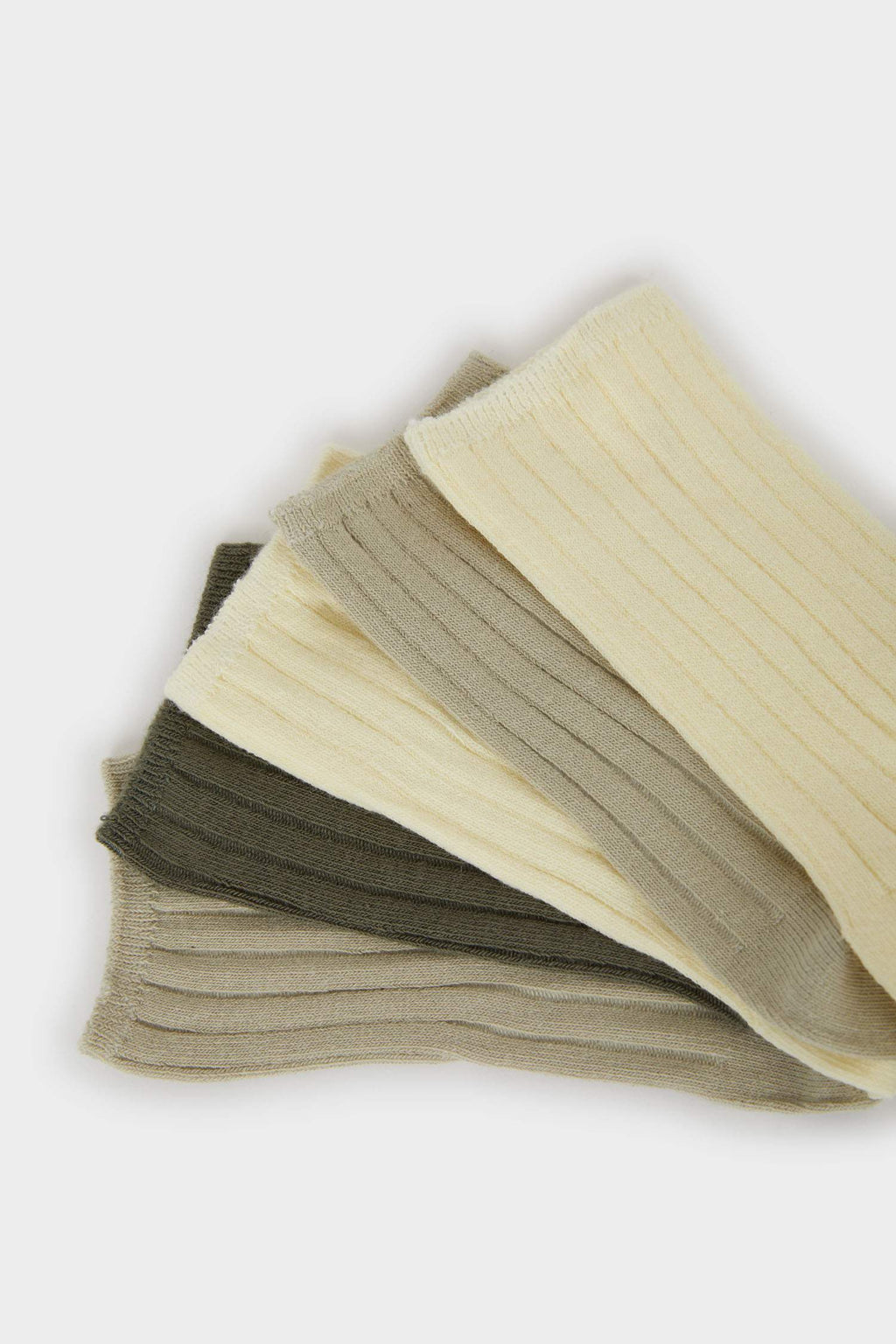 Womens 5-Pack Cotton Long Socks