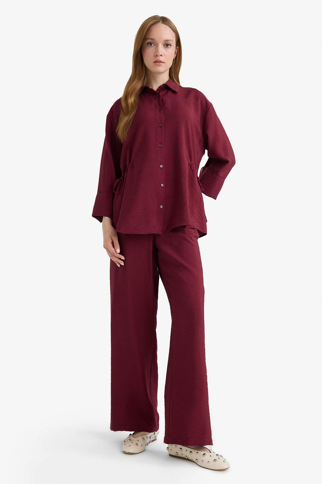 Straight Fit Straight Leg Pants Hover Image