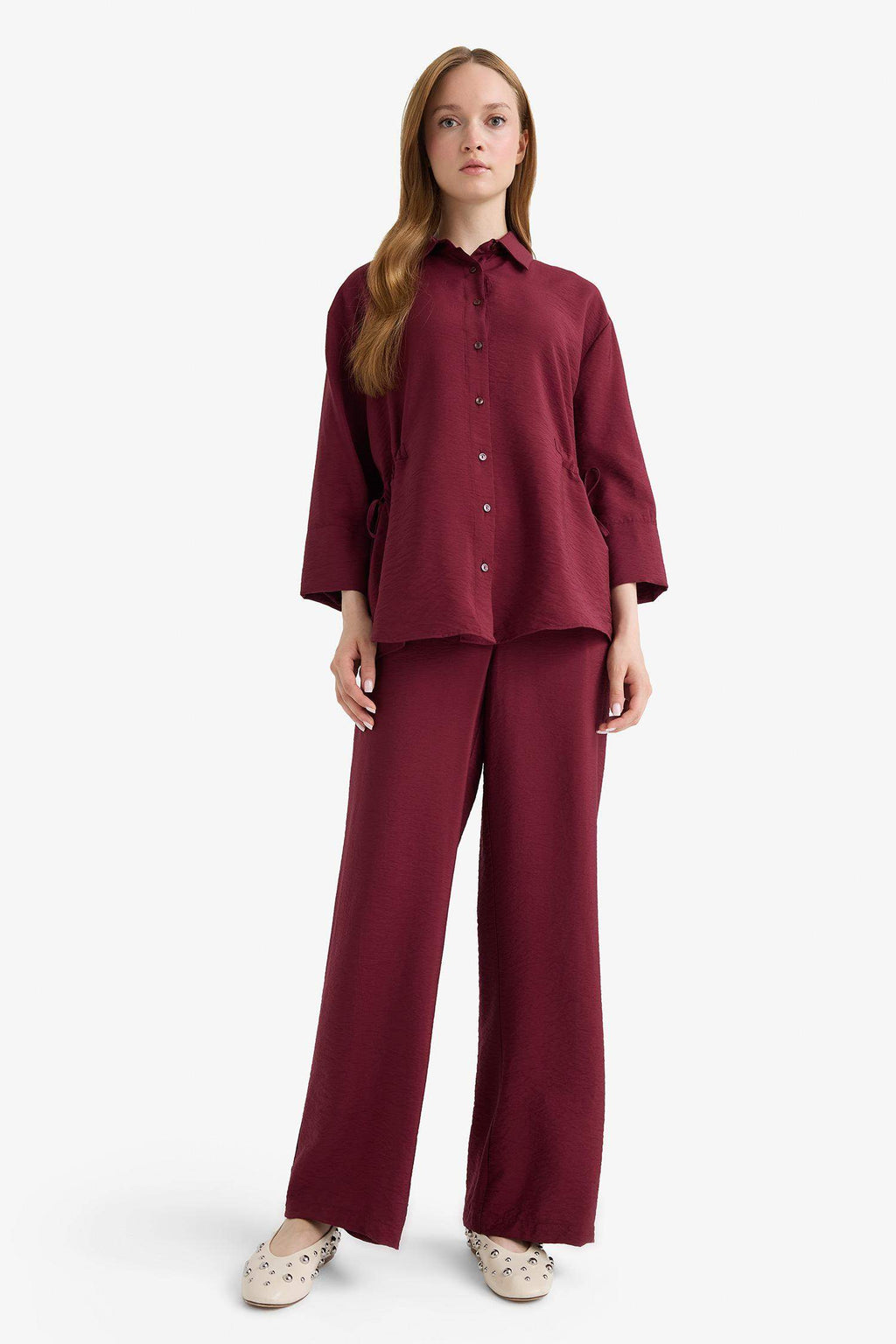 Straight Fit Straight Leg Pants