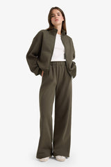 Straight Fit Trousers