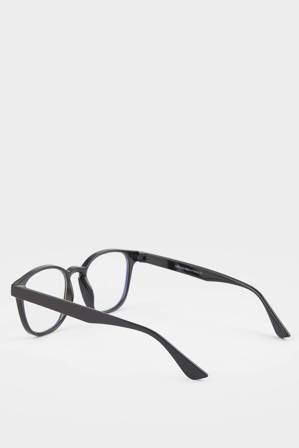 Unisex Blue Lens Black Frame Reading Glasses