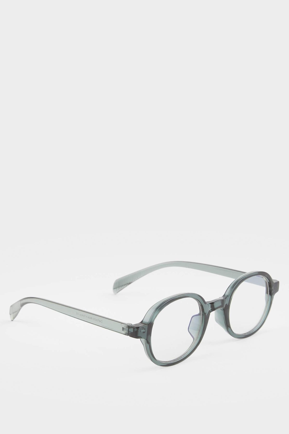 Unisex Blue Lens Green Framed Reading Glasses