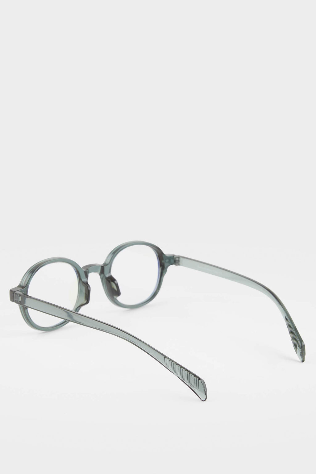 Unisex Blue Lens Green Framed Reading Glasses