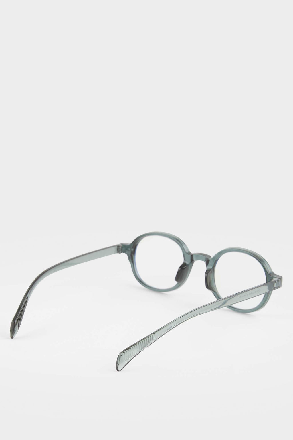 Unisex Blue Lens Green Framed Reading Glasses