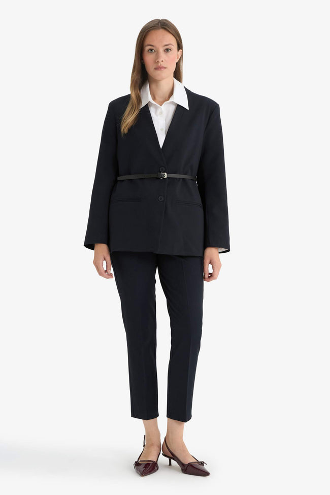 Regular Fit Jacket Collar Blazer Main Image