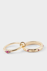 Women Stone Combinable Ring