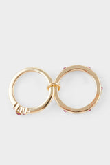 Women Stone Combinable Ring