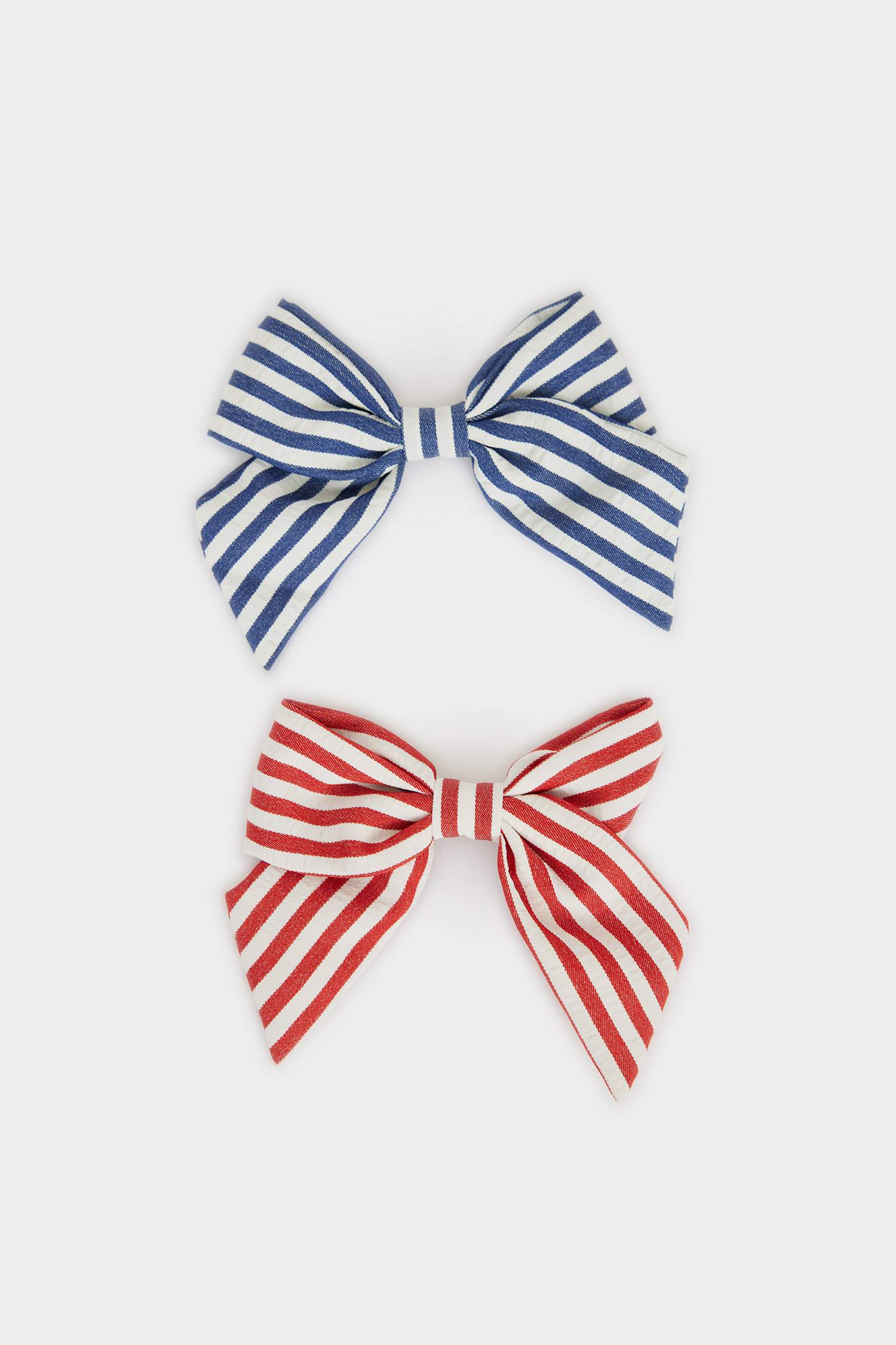 Girls 2-Piece Ribbon Hairclip Set