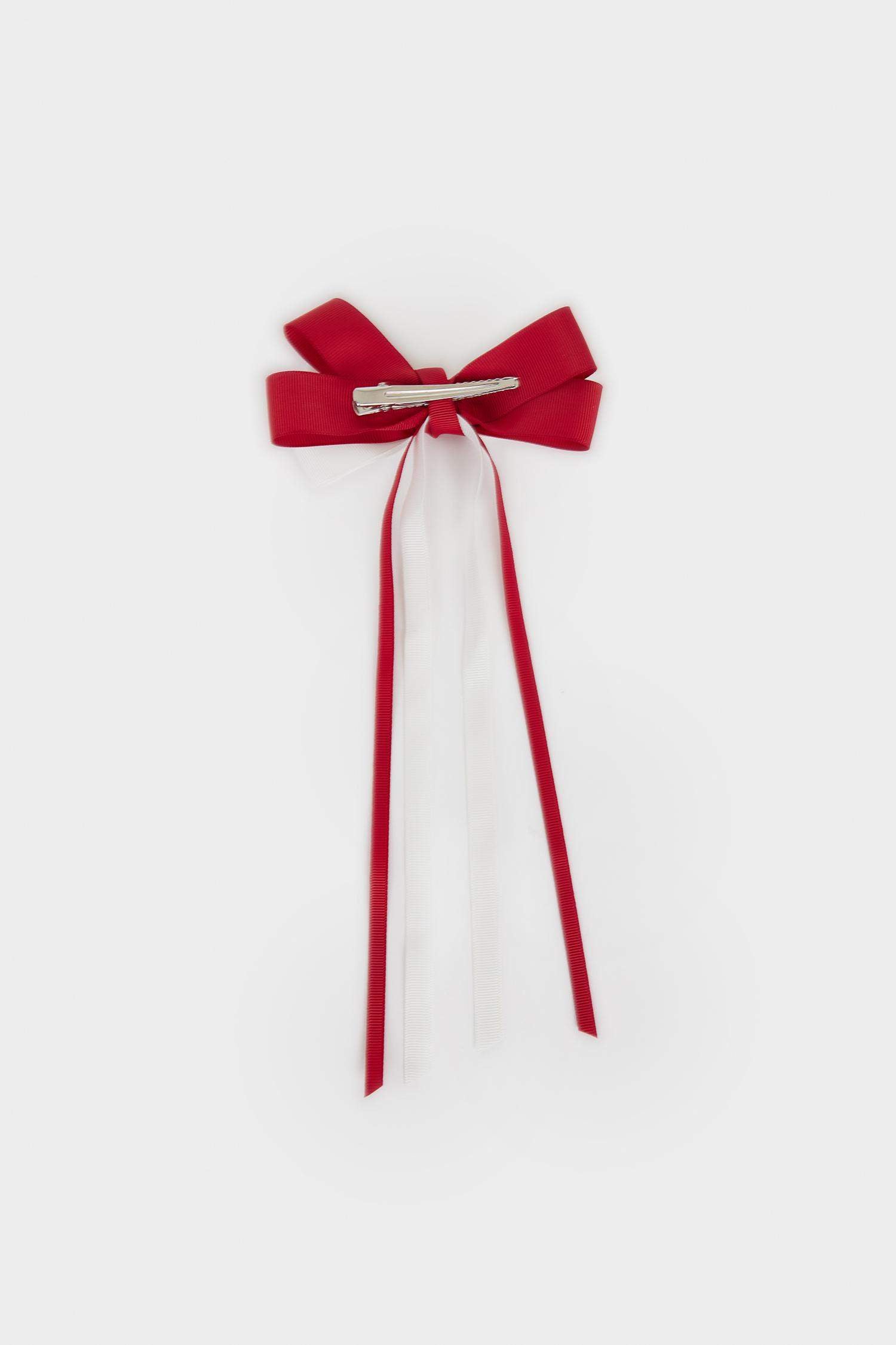 Girl's Hair Clip with Ribbon Detail