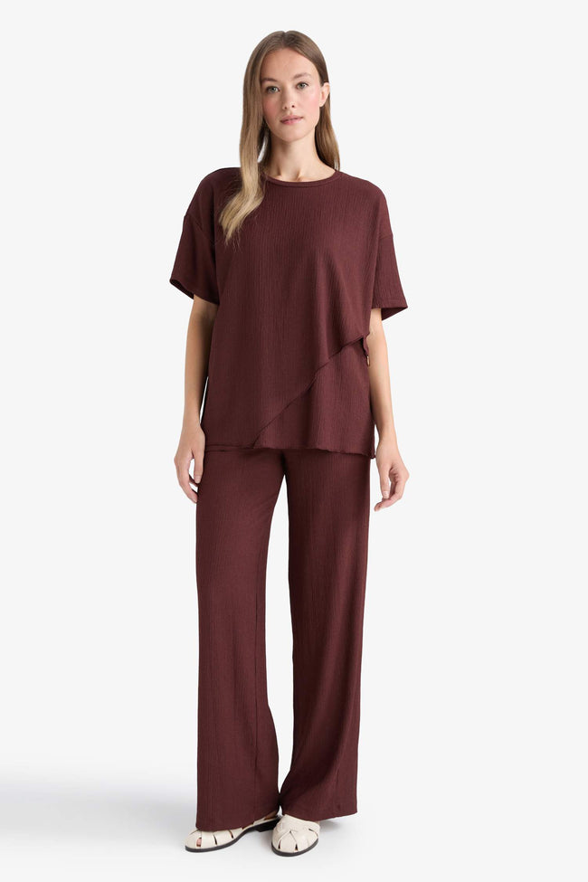 Regular Fit Crew Neck Short Sleeve T-Shirt Main Image