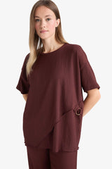 Regular Fit Crew Neck Short Sleeve T-Shirt