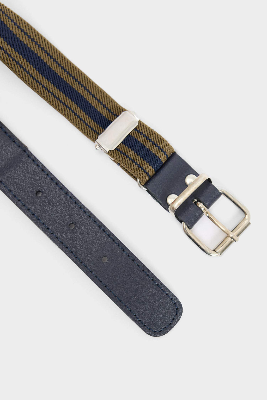 Rectangular Buckle Everyday Belt For Boys
