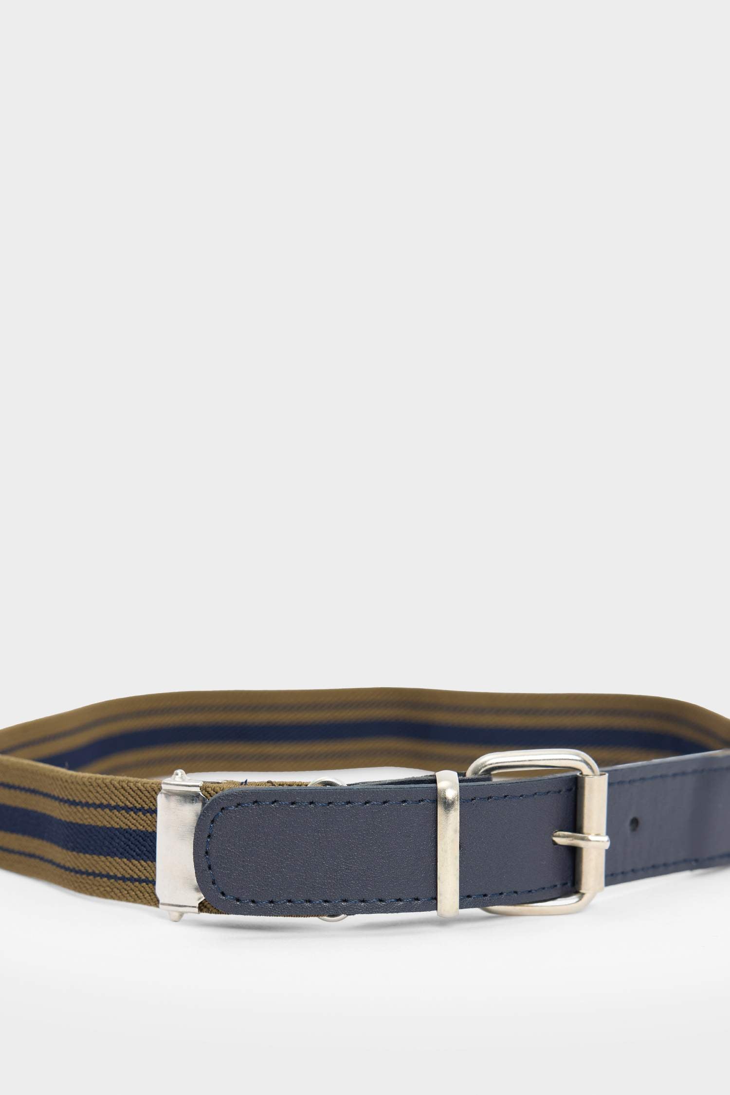 Rectangular Buckle Everyday Belt For Boys