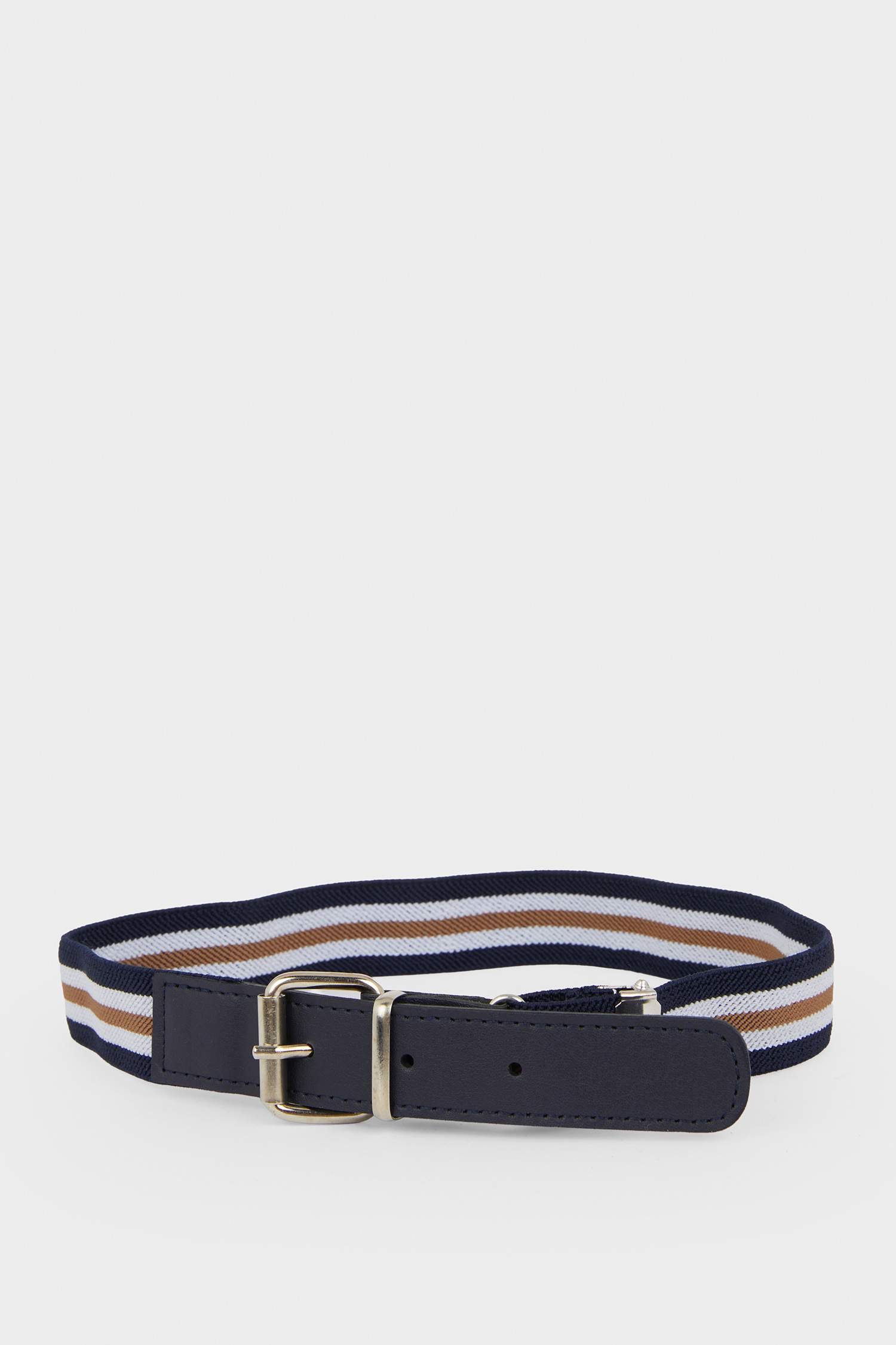 Rectangular Buckle Everyday Belt For Boys