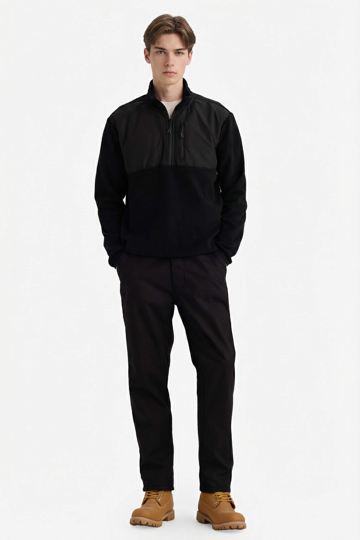 Jogger Fit Pants with Pocket Detail