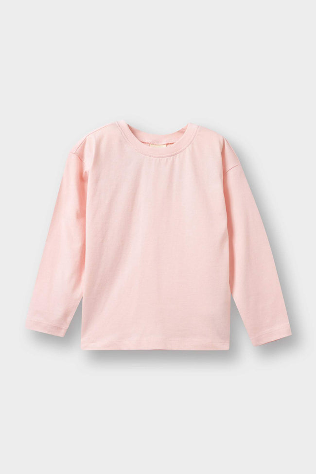 Baby Girl Crew Neck 2-Pack Long Sleeve T-Shirt Main Image