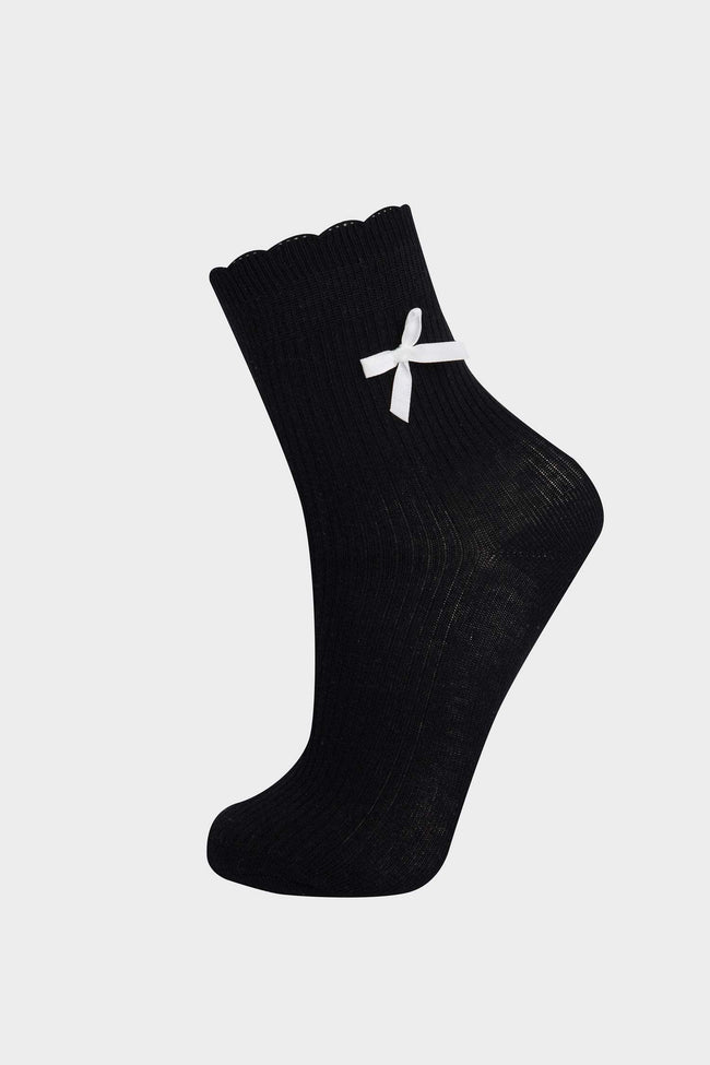 Girls' 2-Pack Cotton Long Socks Main Image