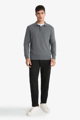 Standard Fit Polo Neck Knitwear Sweater