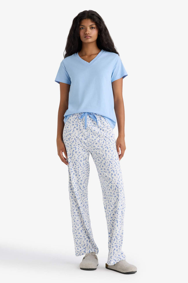 Fall in Love Regular Fit Short Sleeve 2 Piece Set Hover Image