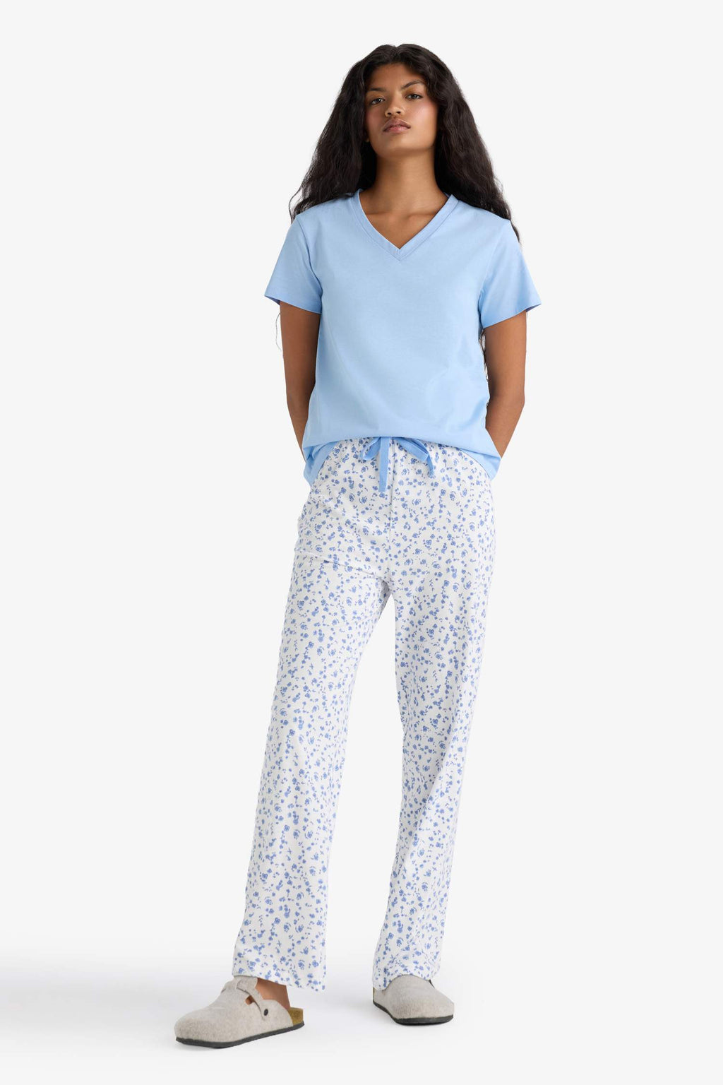 Fall in Love Regular Fit Short Sleeve 2 Piece Set