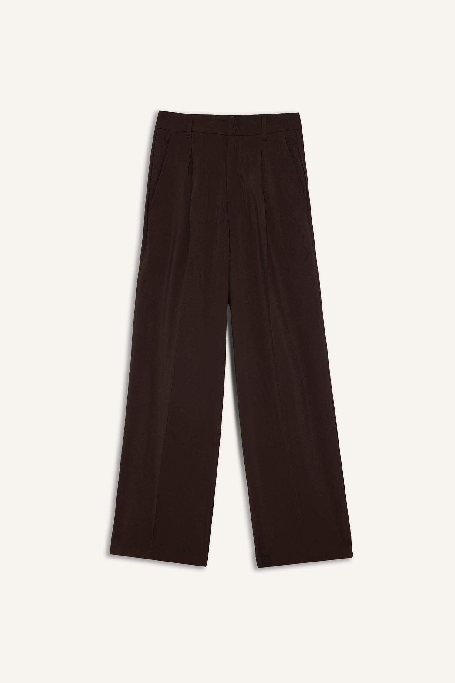 Wide Leg High Waist Wide Leg Modal Pants