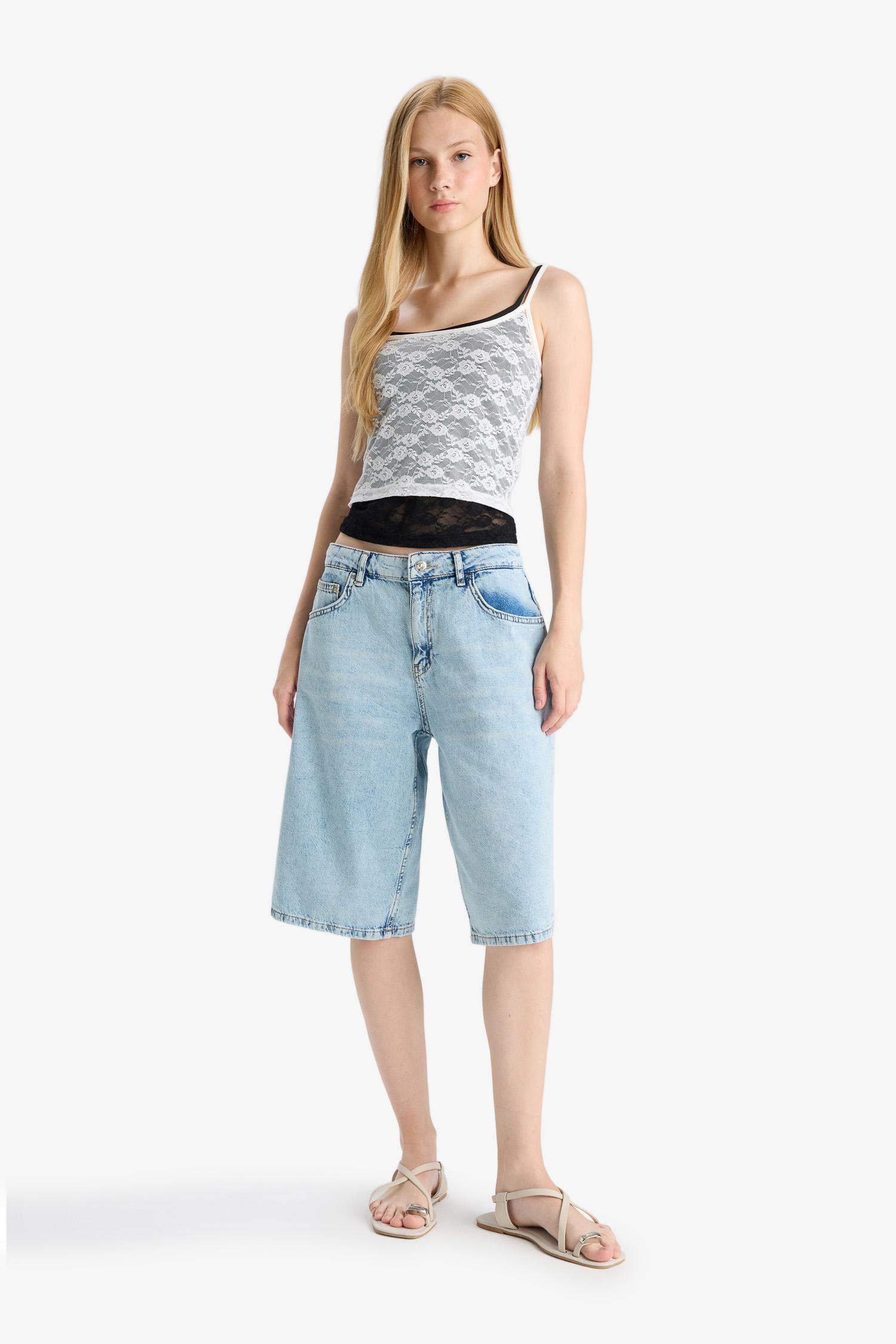 Cool Fitted Lace Tank Top