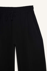 Barrel Fit Wide Straight Leg Pocket Trousers