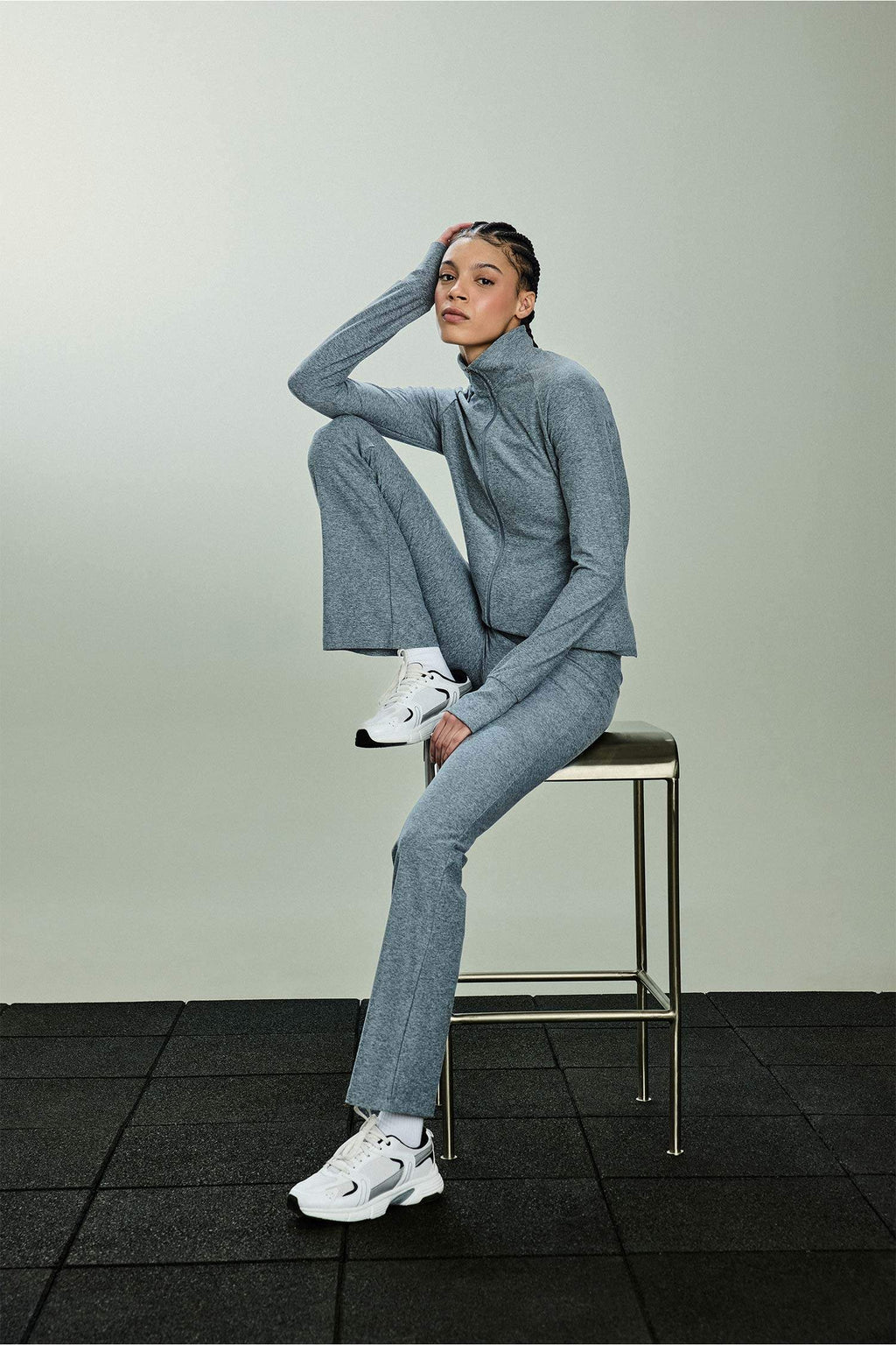 Flare Fit Wide Leg Standard Length Athletic Pants