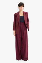 Wide Leg Double Pocket Trousers