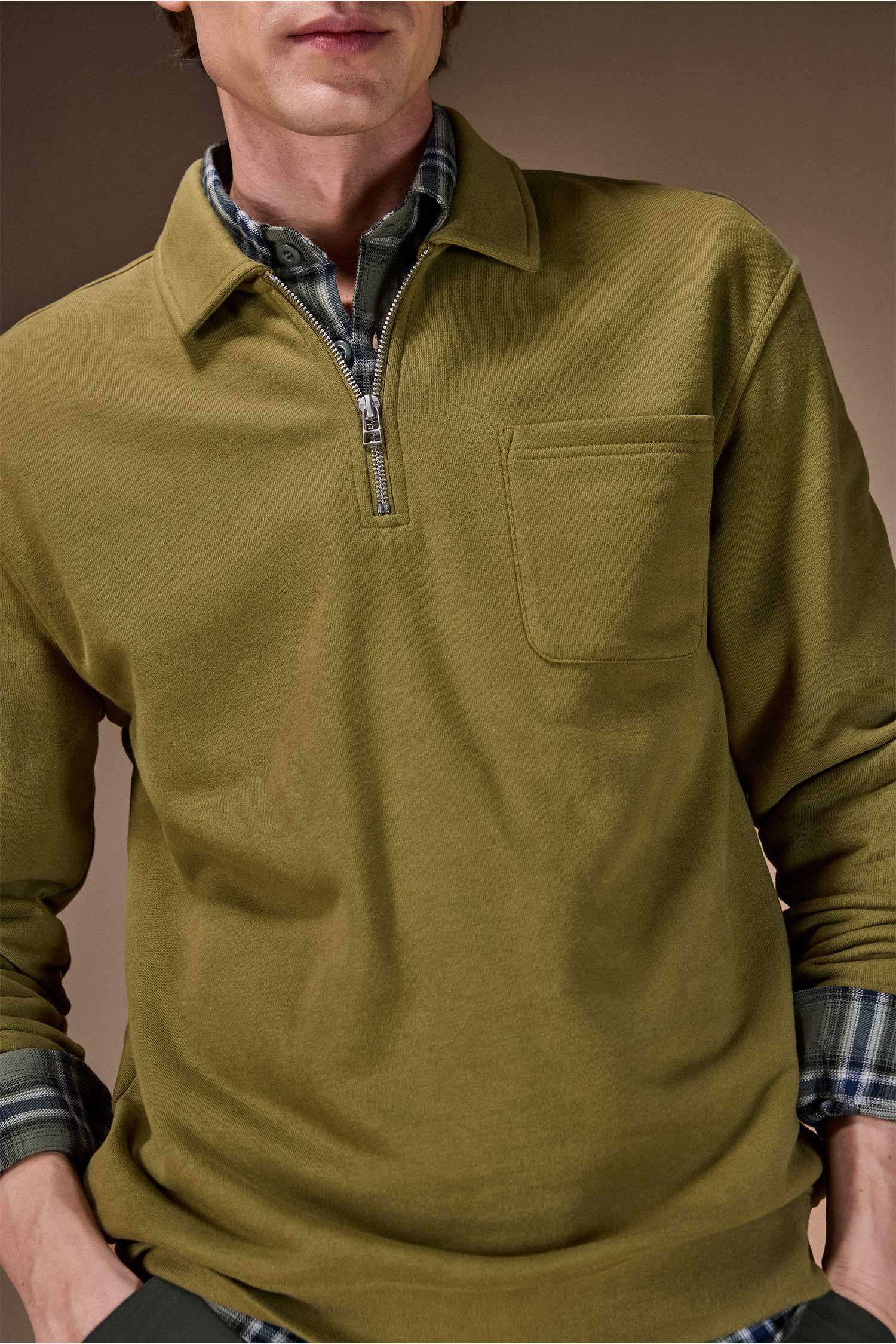 Half-Zip Sweatshirt