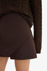High Waist Short Skirt