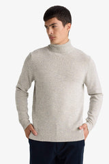 Standard Fit Turtleneck Knitwear Pullover