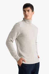 Standard Fit Turtleneck Knitwear Pullover