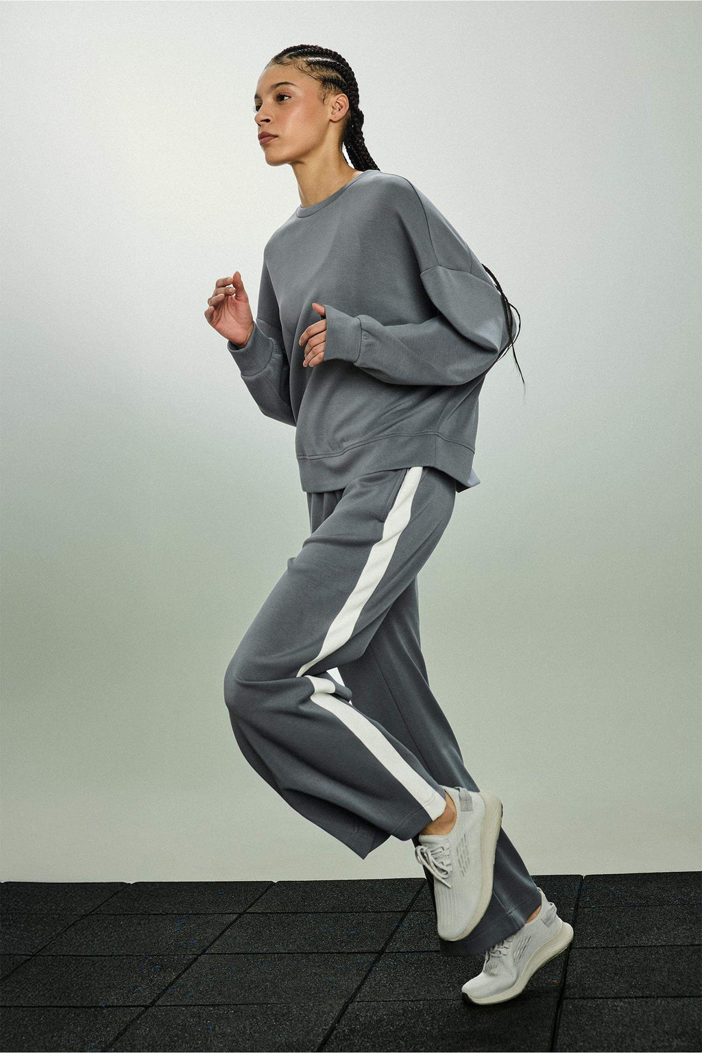 Wide Leg Modal Sweatpants With Pockets