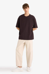 100% Cotton Tapered Wide Leg Fit Wide Leg Jeans