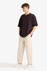 100% Cotton Tapered Wide Leg Fit Wide Leg Jeans