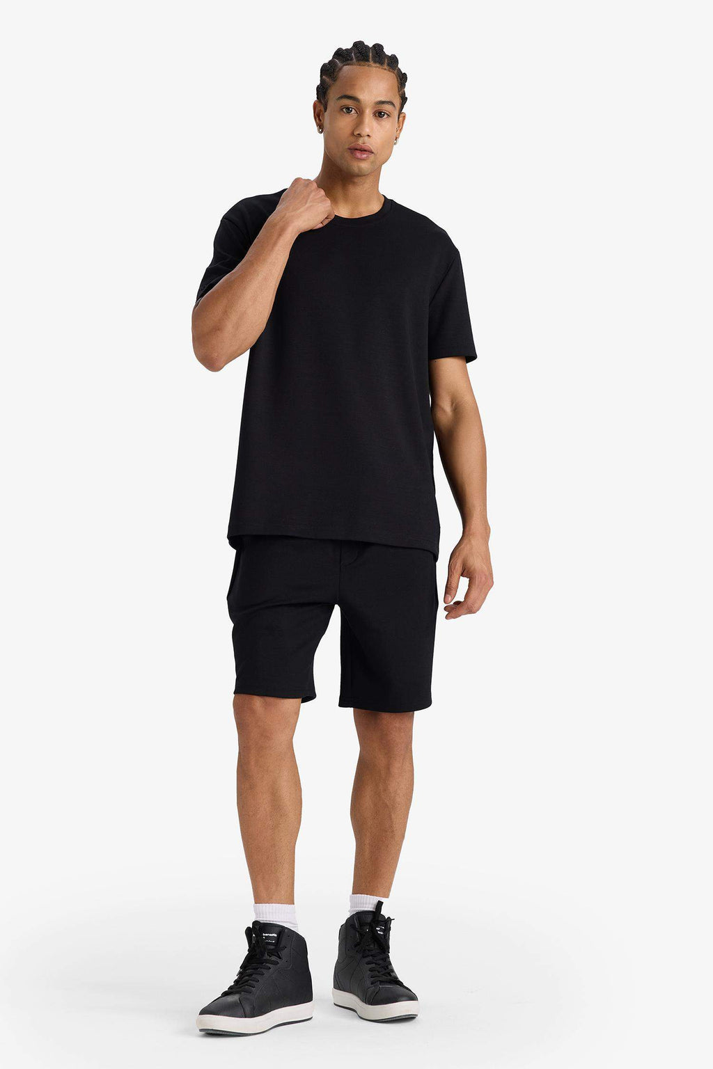 Standard Fit Modal Sports Short Leg Shorts