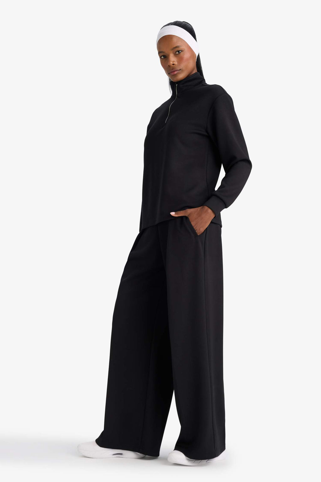 Wide Leg Standard Length Modal Sweatpants