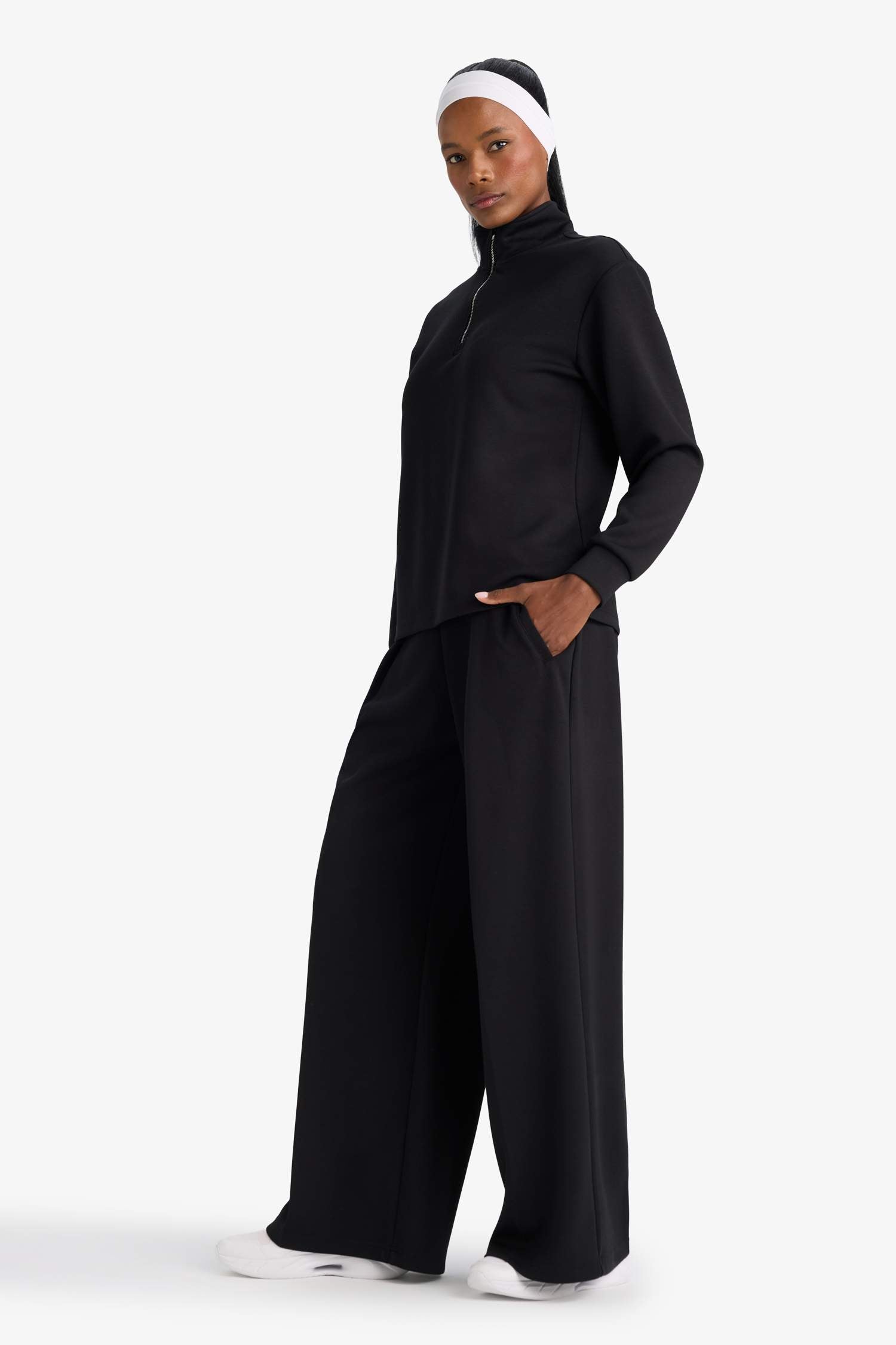 Wide Leg Standard Length Modal Sweatpants