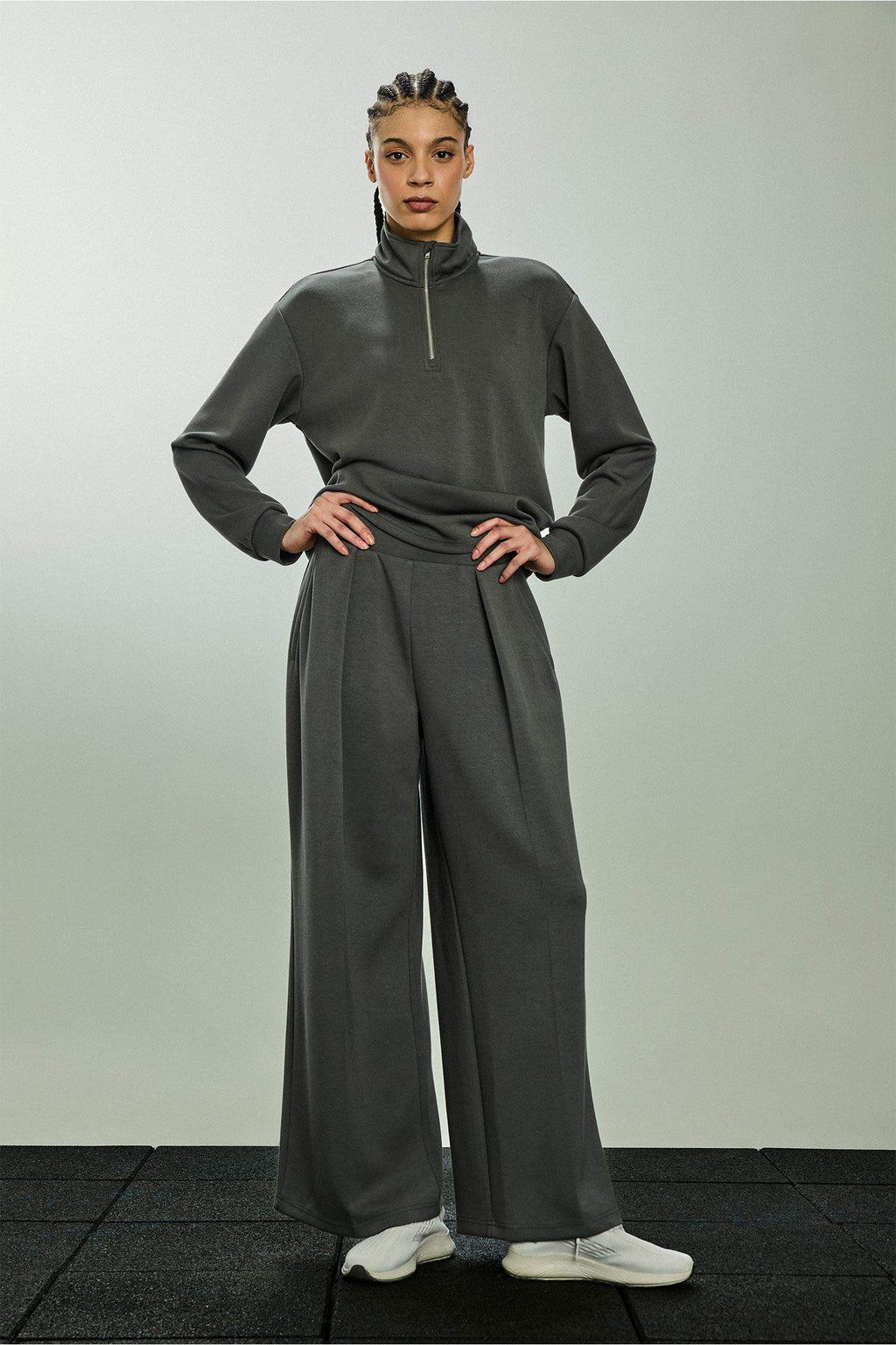 Wide Leg Standard Length Modal Sweatpants