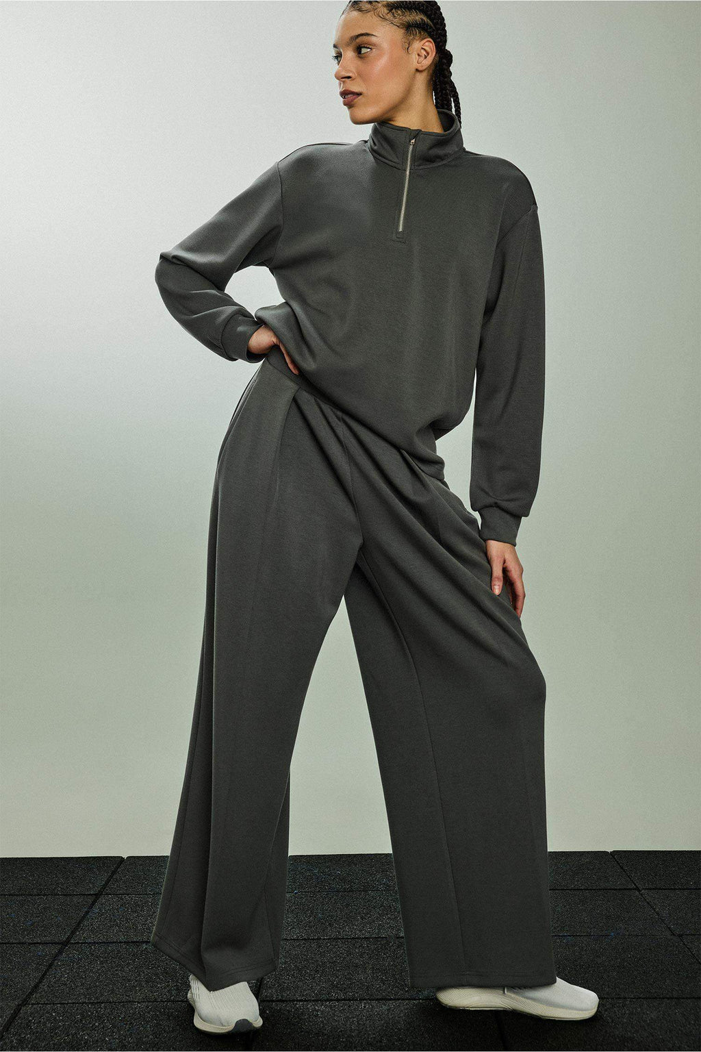 Wide Leg Standard Length Modal Sweatpants