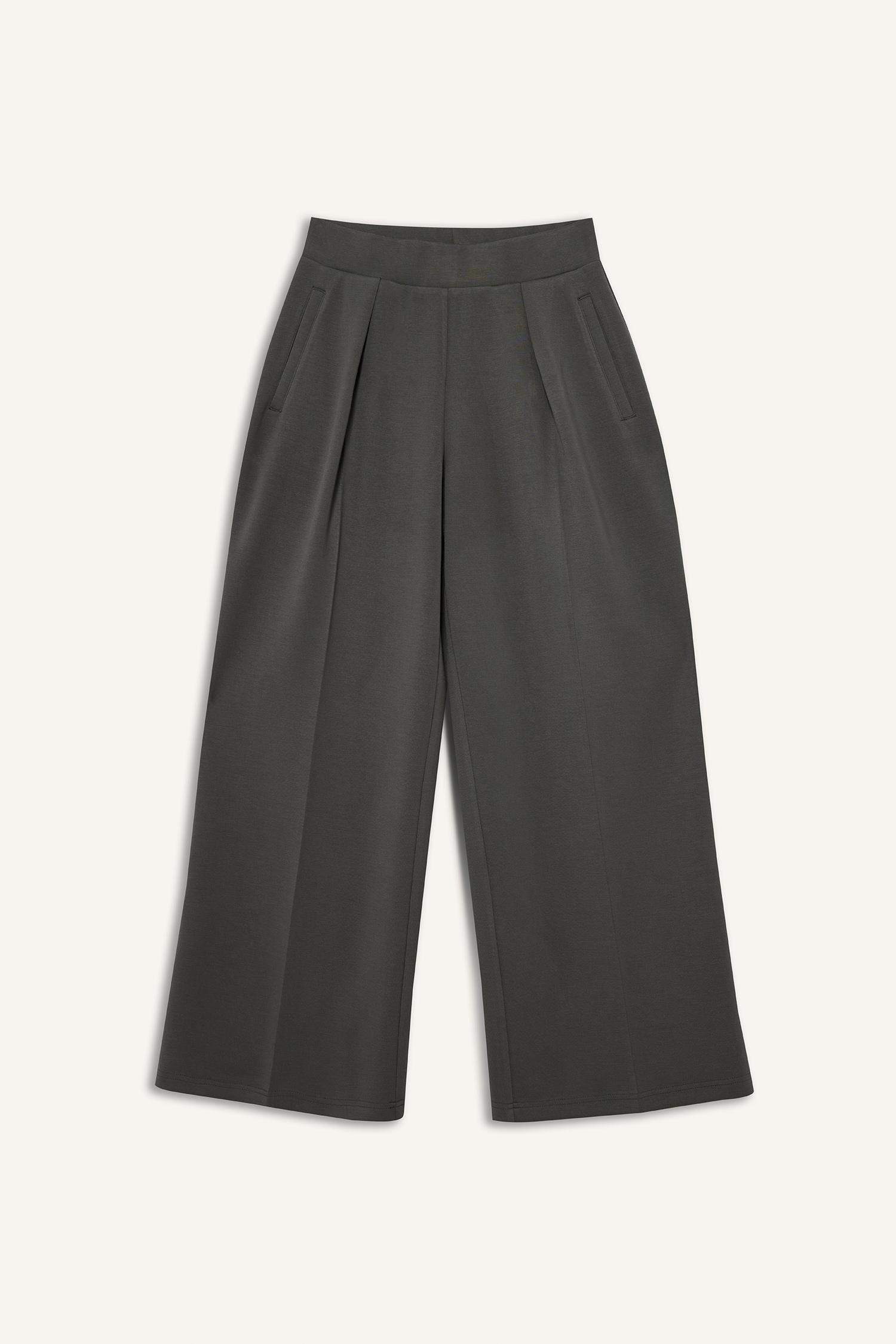 Wide Leg Standard Length Modal Sweatpants