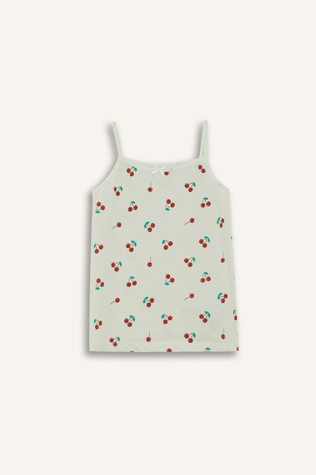 Girls Fruit Patterned 2-Pack Undershirt