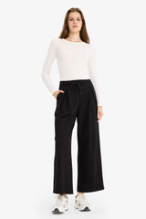 Cool Barrel Fit Thick Fabric Trousers
