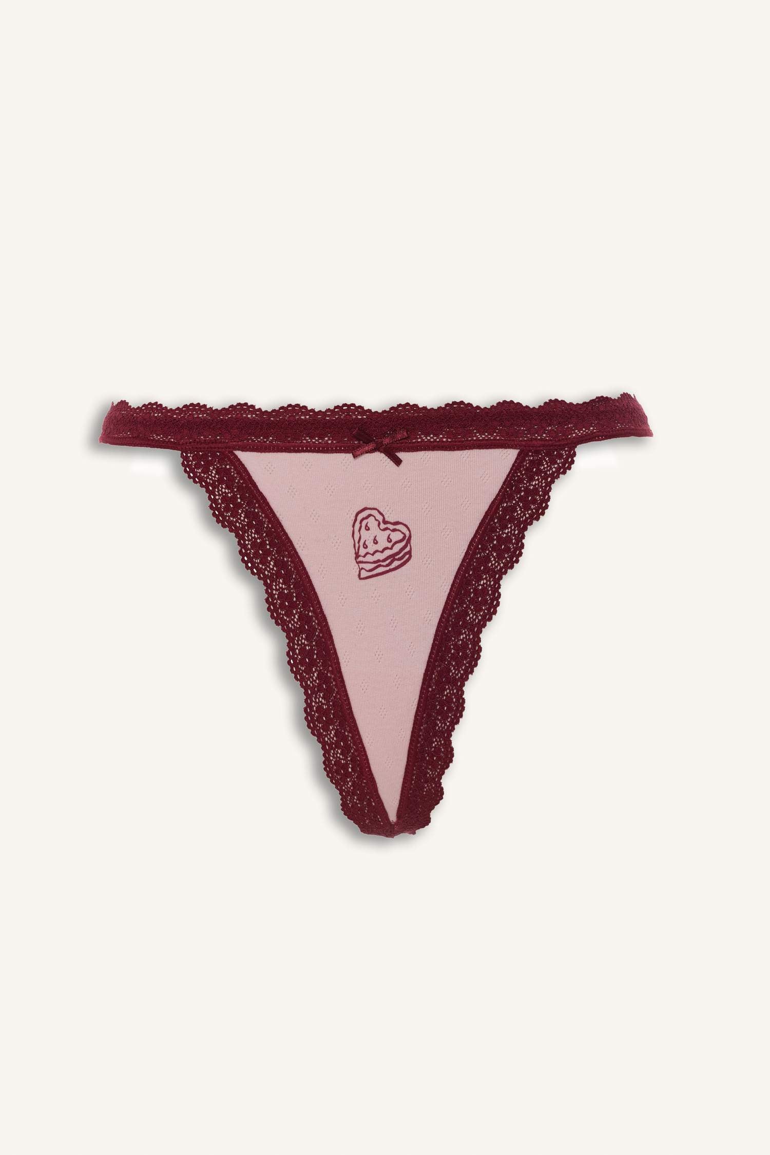 Set Of 2 With Lace Details